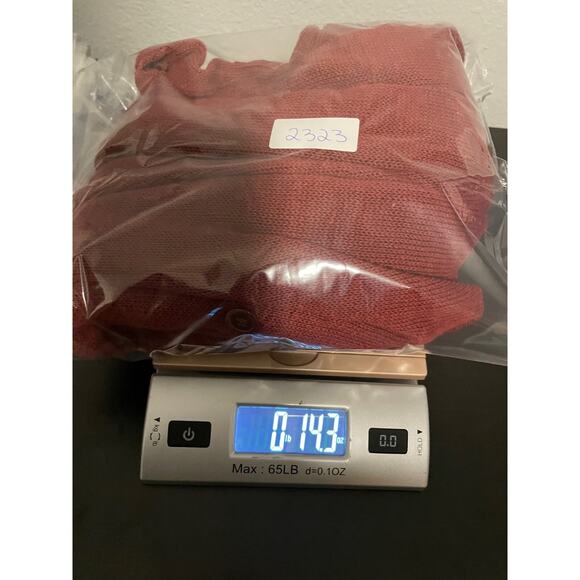 Coldwater Creek Womens Cardigan Size 3X Red Open Knit Button Up Neutral Casual - Picture 7 of 7